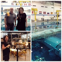Sarah In Johnsons Space Center in Houston (April 2014)